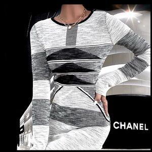 New, Lavishly Paris Women’s Designer Colorblock Sweater Dress